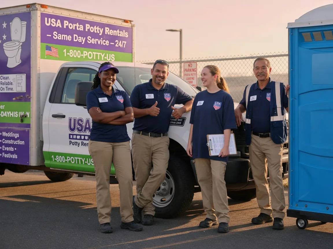 Porta Potty Rental company in Norwich, OH